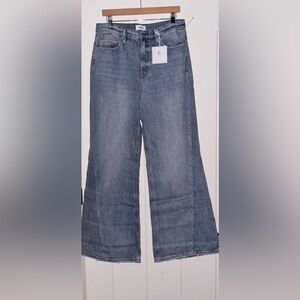 NEW Pistola Palazzo Ruby High‎ Waist Flare Denim Jean 90's Hip Hop Women 31X32
